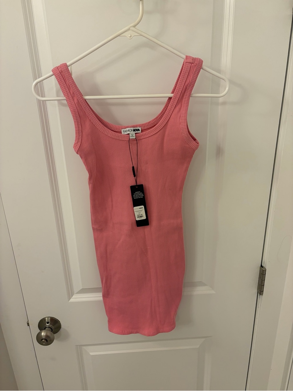 FashionNova Davina Double Scoop Snatched Dress